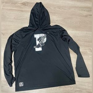 Ralph Lauren P-wing  long sleeve polyester hoodie. Mint condition. Size L